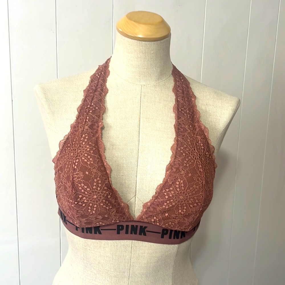 Pink lace Bralette